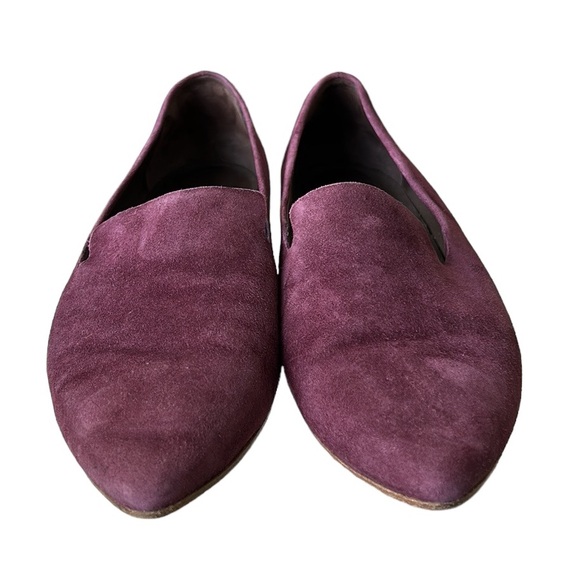 Coclico Spain Dofe Suede Leather Pointed Toe Loafers Flats in Raisin - 39 - 8.5 - Picture 8 of 16